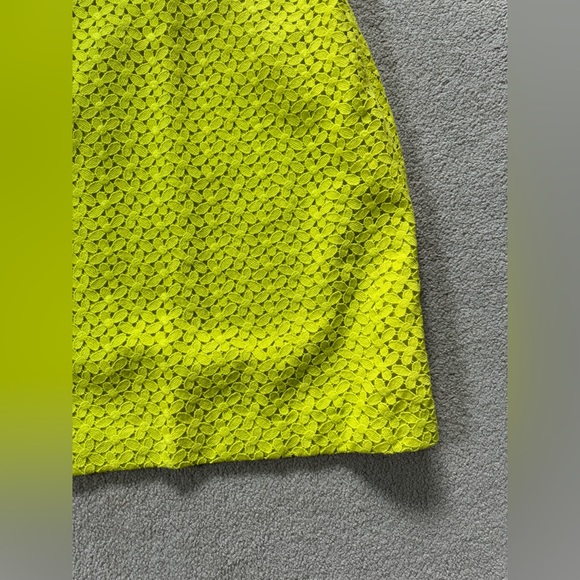 NWT Ann Taylor Lime Green/Yellow Dress, Size 8 - Picture 5 of 6